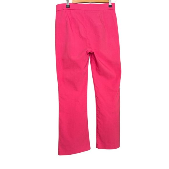Pink Zara cropped wide leg pants Medium - Picture 3 of 5